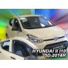 Deflektory HYUNDAI i10 II od 2014 do 2019 + zadné deflektory