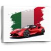 Sablio Obraz Ferrari Talianska vlajka - 90x60 cm