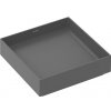 Umývadlo Hansgrohe Xuniva Evo E 40x40 cm břidlicová matná šedá mat bez otvoru pre batériu, bez prepadu 60324760