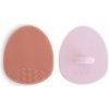 Mushie Dvojbalenie umývacích kefiek mushie - rose/ soft lilac