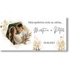 Personal Svadobný banner s fotkou - Boho Rozmer banner: 130 x 260 cm