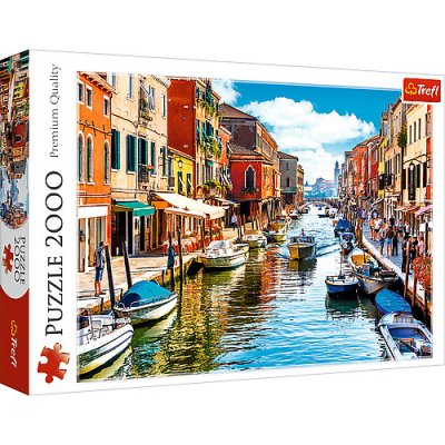 Trefl Puzzle 2000 Ostrov Murano, Benátky 27110