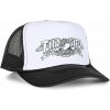 pánska šiltovka THRASHER (ANTI HERO) MAG BANNER TRUCKER Black/Black/White