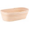 Ošatka ratanová MagicHome, na kysnutie chleba, oválna, max.850 g, 35x14x7 cm