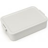 Brabantia Desiatový box MAKE & TAKE BENTO 2 l, svetlošedá