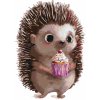 ZUTY Maľovanie podľa čísel JEŽKO A CUPCAKE Rámovanie vypnuté plátno na rám Rozmer 80 x 100 cm