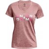 Under Armour Dámske tričko TECH TWIST GRAPHIC ružová biela