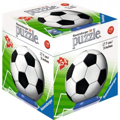 Ravensburger 3D Puzzleball Fotbalový míč 03 54 ks od 7,19 € - Heureka.sk
