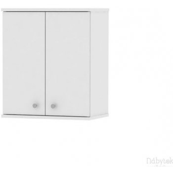 Kondela horná závesná kúpelňová skrinka Galena SI08, 2D, biela