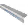 Den Braven Z000781 - Kombi lišta rohová (PLAST) s tkaninou VERTEX 10 × 10 cm, 2,5 m