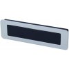 Walteco Úchytka pre posuvné dvere Murcia 160mm, matný chróm+čierna , 7353