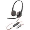 Poly náhlavní souprava Blackwire 3225, 3,5 mm jack + USB-C/A adaptér, stereo (bulk) 8X229A6