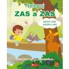 Nalepuj zas a zas zajačikov zošit snímatelné samolepky