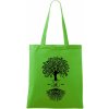 Narodeninový strom 50 - Taška bavlnená - 42 x 38 cm ( Apple Green )