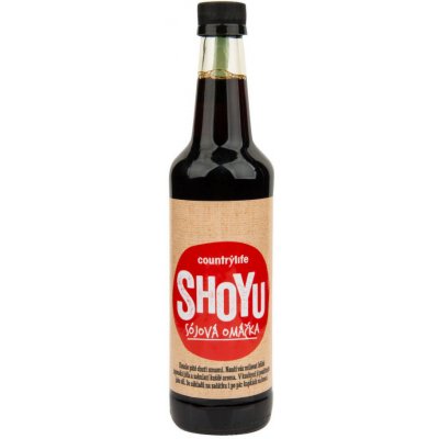 Shoyu sójová omáčka 500 ml COUNTRY LIFE