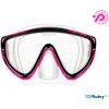 Salvimar Ray Youth Silicone detská maska na šnorchlovanie Black Pink Farba: ružová