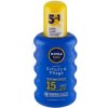 Nivea Sun Sprej na opaľovanie 5v1 SPF15 200 ml opaľovací sprej