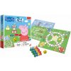 Trefl Súbor hier 2v1 Človeče, nehnevaj sa, Hady a rebríky Peppa Pig/Prasátko Peppa, 89002067