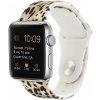 AppleKing silikónový remienok s gepardím vzorom pre Apple Watch Ultra 49mm / 46mm / 45mm / 44mm / 42mm - béžový - možnosť vrátiť tovar ZADARMO do 30tich dní
