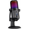 Rampage Diyez dotykový herný mikrofón RGB USB-C čierny