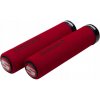 Bicyklové rukoväte Sram Locking Grips Foam Červená / čierna Upevnené skrutkami Penové