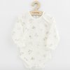 Dojčenské bavlnené body s dlhým rukávom New Baby Zoe, 80 (9-12m)
