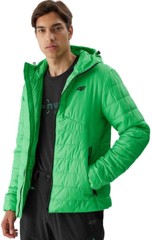 4F-DOWN jacket-AW23TDJAM245-42S-LIGHT GREEN zelená