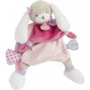 Doudou et Compagnie Paris šteniatko psík ružový 28 cm
