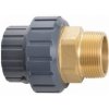 Fip PVC tvarovka - Šróbenie 50 x 1 1/2“ ext. mosadz, DN=50 mm x 1 1/2“, lepenie / vonkajší závit 0247615007