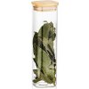 4Home Sklenená dóza na potraviny s viečkom Bamboo, 530 ml, 530 ml