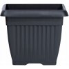 Kvetináč plast sivý Prosperplast 30 cm x 30 x 25 cm