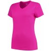 Dámske funkčné tričko Rogelli PROMOTION Lady, reflexné ružové M