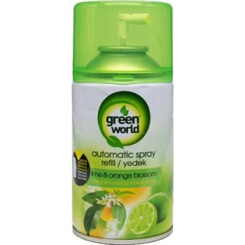 GreenWorld osviežovač vzduchu náplň Lime & Orange Blossom 250 ml