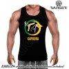 Pánske tielko RANGER® - motív CAPOEIRA Čierna 4XL