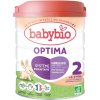 BABYBIO Optima 2 pokračovacie dojčenské bio mlieko s probiotikami a prebiotikami 800 g