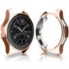 eses Ochranné silikónové puzdro pre Samsung Galaxy Watch 4 - 40/42/44/46 mm Veľkosť púzdra: 46, Farba: ružová zlatá