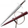 Swordier Gotický jednoruční meč Sir Thomas, funkční replika z pružinové oceli