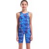 Dievčenské závodné plavky arena Powereskin ST NEXT LE OB JR Splashy multicolor veľkosť 10-11 / 140cm