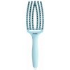 OLIVIA GARDEN Finger Brush Blue Sky kefa na vlasy masážna 6-radová stredná