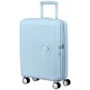 Cestovný kufor American Tourister - Soundbox Spinner 55 Exp. / Pastel Blue [88472-8365]