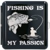 Tabatierka fishing is my fashion - cigaretové púzdro pre rybára (Praktický darček pre fajčiara – rybára. Tabatierka je neoddeliteľnou súčasťou každého fajčiara. Tabatierky potešia aj nejedného zberate