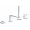 Grohe Eurocube - Vaňová batéria na okraj vane, 4-otvorová inštalácia, chróm - 19897001