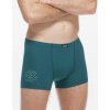 GINA Pánske bavlnené boxerky s krátkou nohavičkou | 73135P - petrolejová atlantic, 50/52