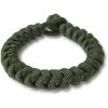 WARAGOD Paracord náramok s nastaviteľným zapínaním Ectar, zelená