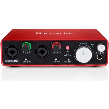 Focusrite Scarlett 2i2 2nd Gen