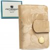 Dámska kožená peňaženka Peterson PTN PS115-MLF RFID béžová 14,5 x 9,5 x 3 cm