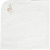 COTTON & SWEETS Bavlnená osuška pre novorodencov Fawn 80x80 - White