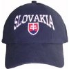 Šiltovka SLOVAKIA veľký nápis - bavlnená - čierna