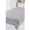Obrus PVC 3581385, návin 20 m x 140 cm, káro sivé, IMPOL TRADE