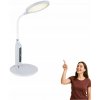STOLNÁ LAMPA 9W LED 3000/4000/6500K GLOBO FRUGGY 58435G SIVÁ / CHRÓMOVÁ